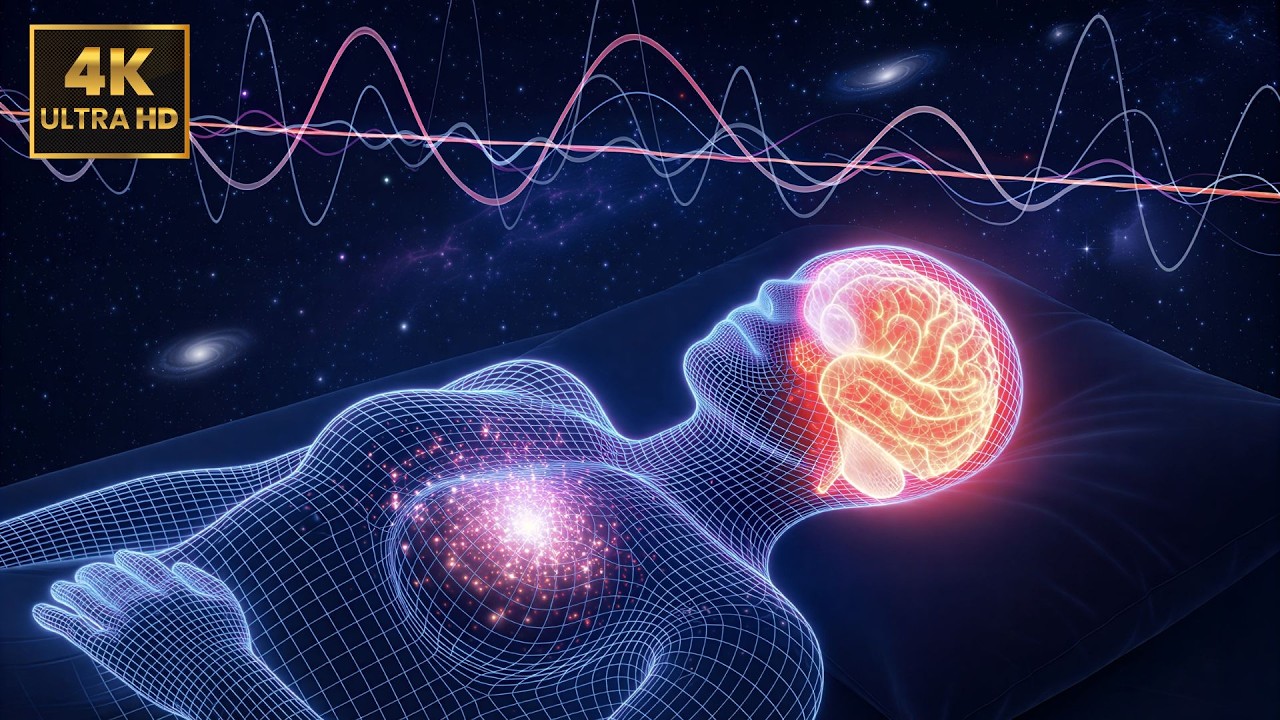 432Hz + 528Hz + 741Hz  The DEEPEST Healing Sleep Whole Body Regeneration, Relieve Stress #2