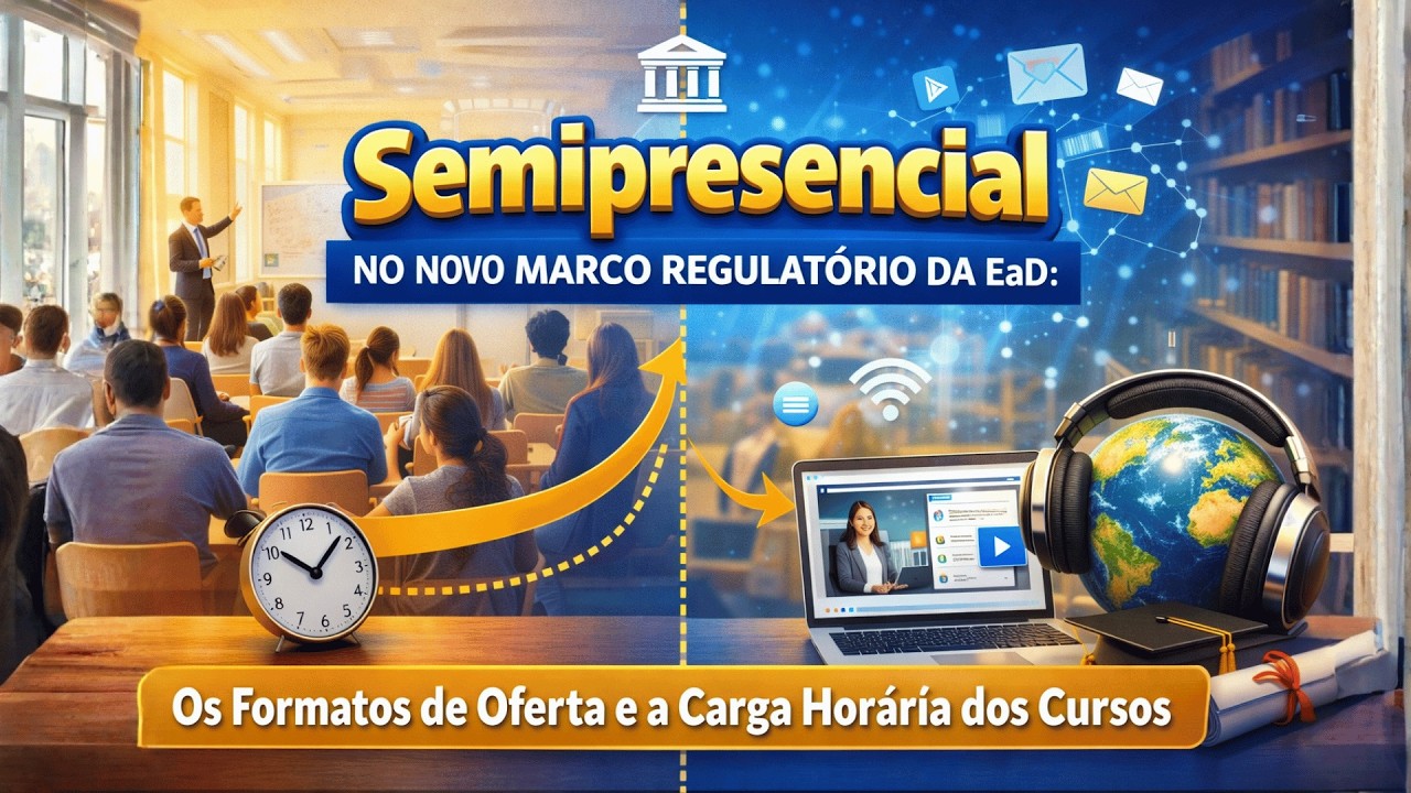 Semipresencial no Novo Marco Regulatório da EaD: Os Formatos de Oferta e a Carga Horária dos Cursos