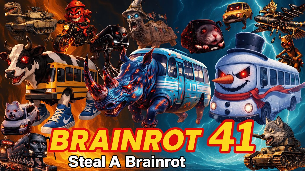 Brainrot Anime Opening Song Pt.41 (Official MV) feat ALL NEW Steal a Brainrot Characters