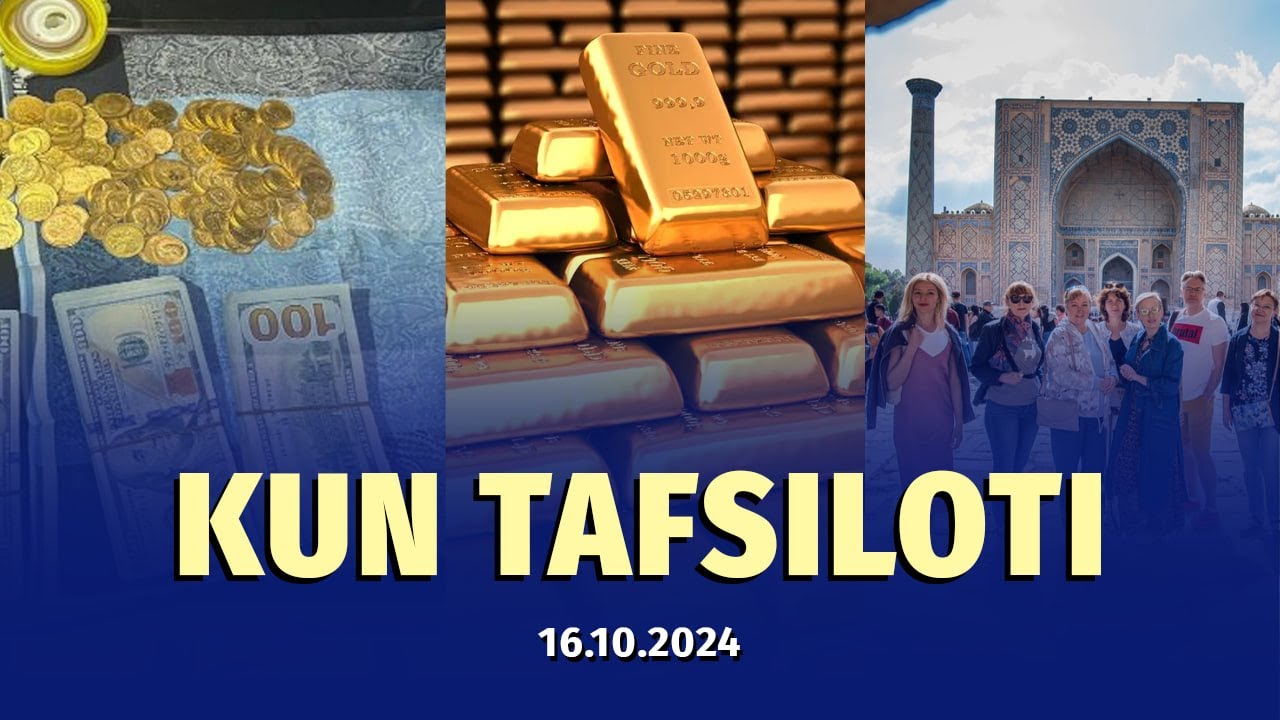 Turizmdan kelayotgan daromadlar va tobora qimmatlashayotgan oltin — 16-oktabr dayjesti