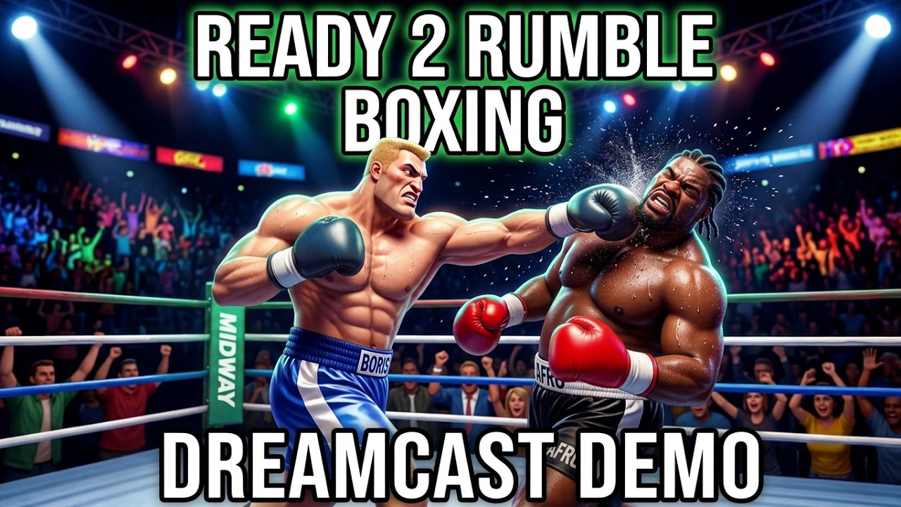 Dreamcast Demo Disc: Ready 2 Rumble Boxing Short Playthrough :D #Dreamcast #Sega #DemoDisc #Demo