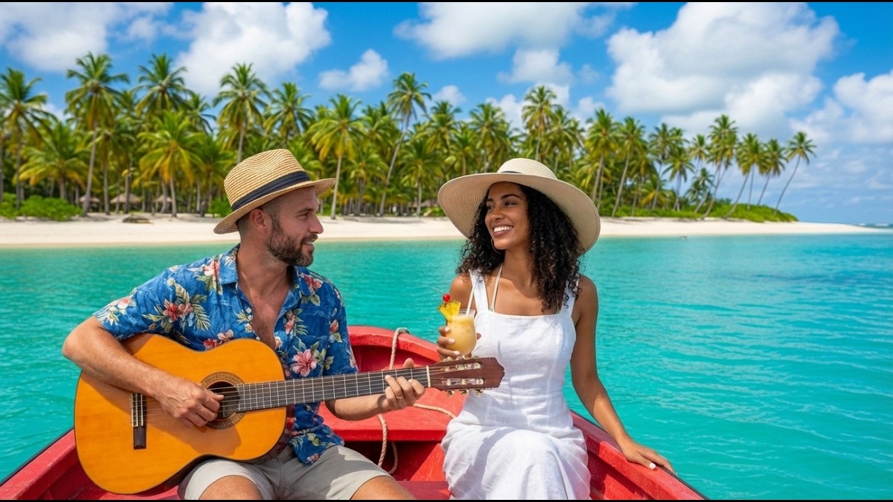☀️ Golden Tropical Evenings – Laid Back Hawaiian Reggae Rhythms for Ocean Breeze Relaxation & Summer