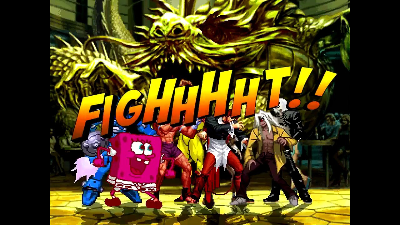 BTW MUGEN - Grand Random 4v4 Simul Riot #12