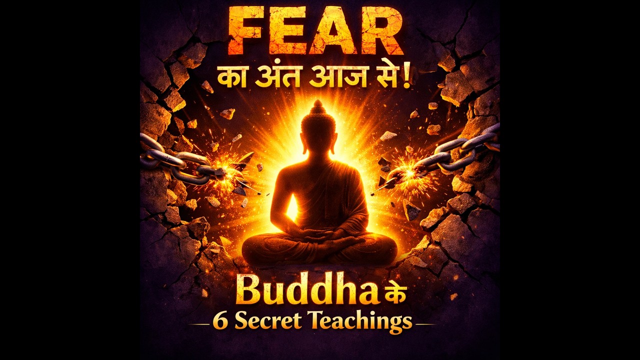 डर और चिंता से हमेशा के लिए मुक्ति पाओ |Buddha के 6 अमूल्य उपदेश | Overcome Fear & Anxiety