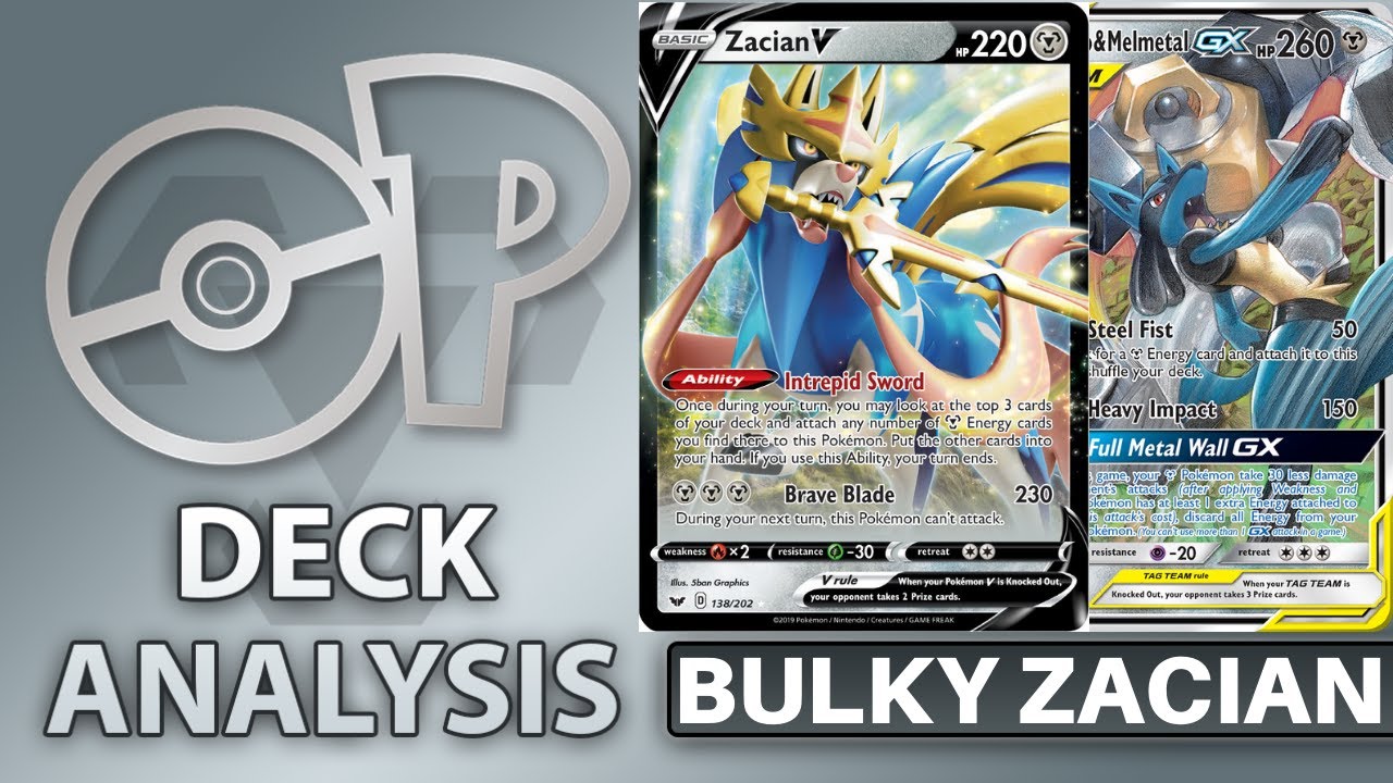ZacianV LucMetal Sword&Shield Deck Analysis! (Pokemon TCG)