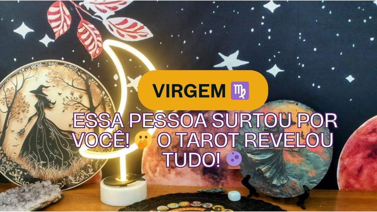 VIRGEM ♍ ESSA PESSOA SURTOU POR VOCÊ! 🫢 O TAROT REVELOU TUDO! 🔮