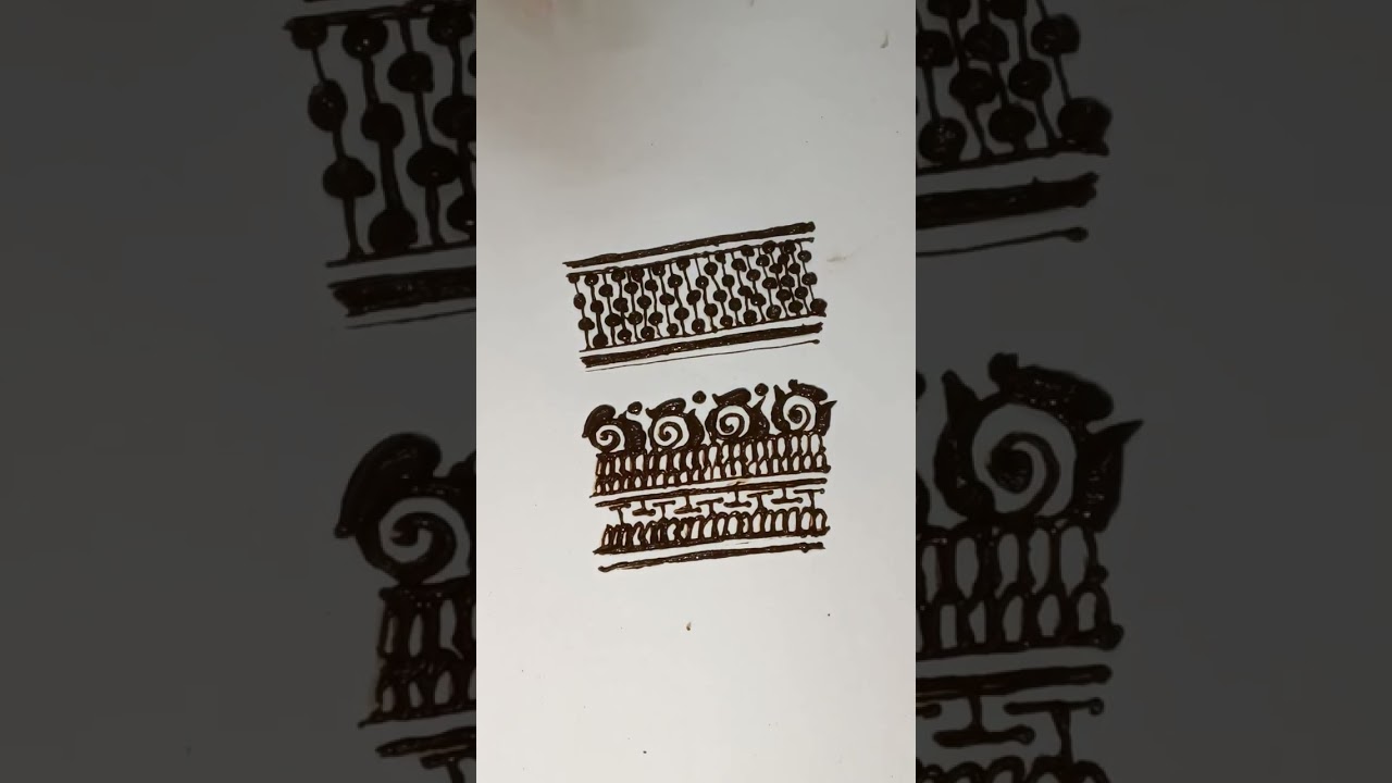 Border Designs 💖 mehndi designs 💖