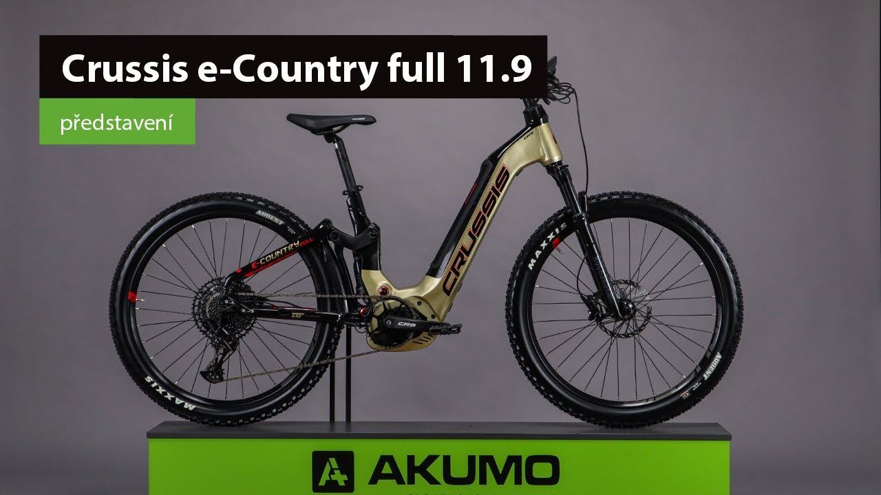 Elektrokolo CRUSSIS 2024 e-Country full 11.9 - celoodpružen&eacute; n&iacute;zkon&aacute;stupov&eacute; elektrokolo