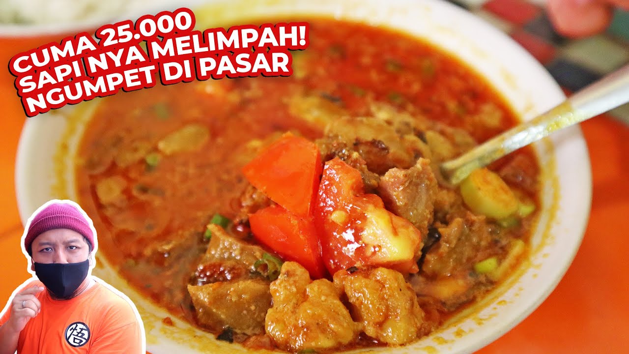 ISI SAPI NYA BANYAK CUMA 25RIBU!!! NGUMPET DI KERAMAIAN PASAR BESAR