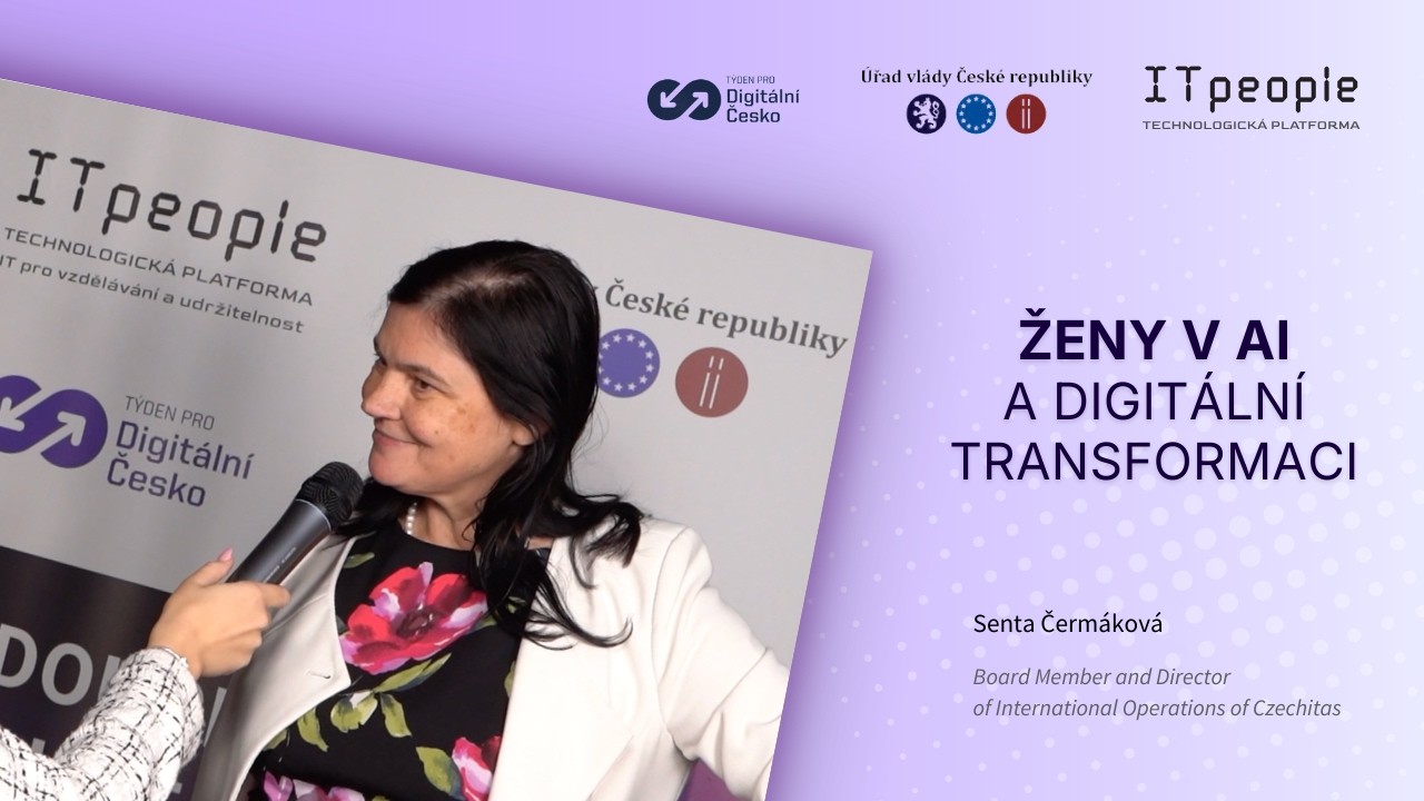 AI mění kariéry: Jak ženy vstupují do digitální transformace | Senta Čermáková