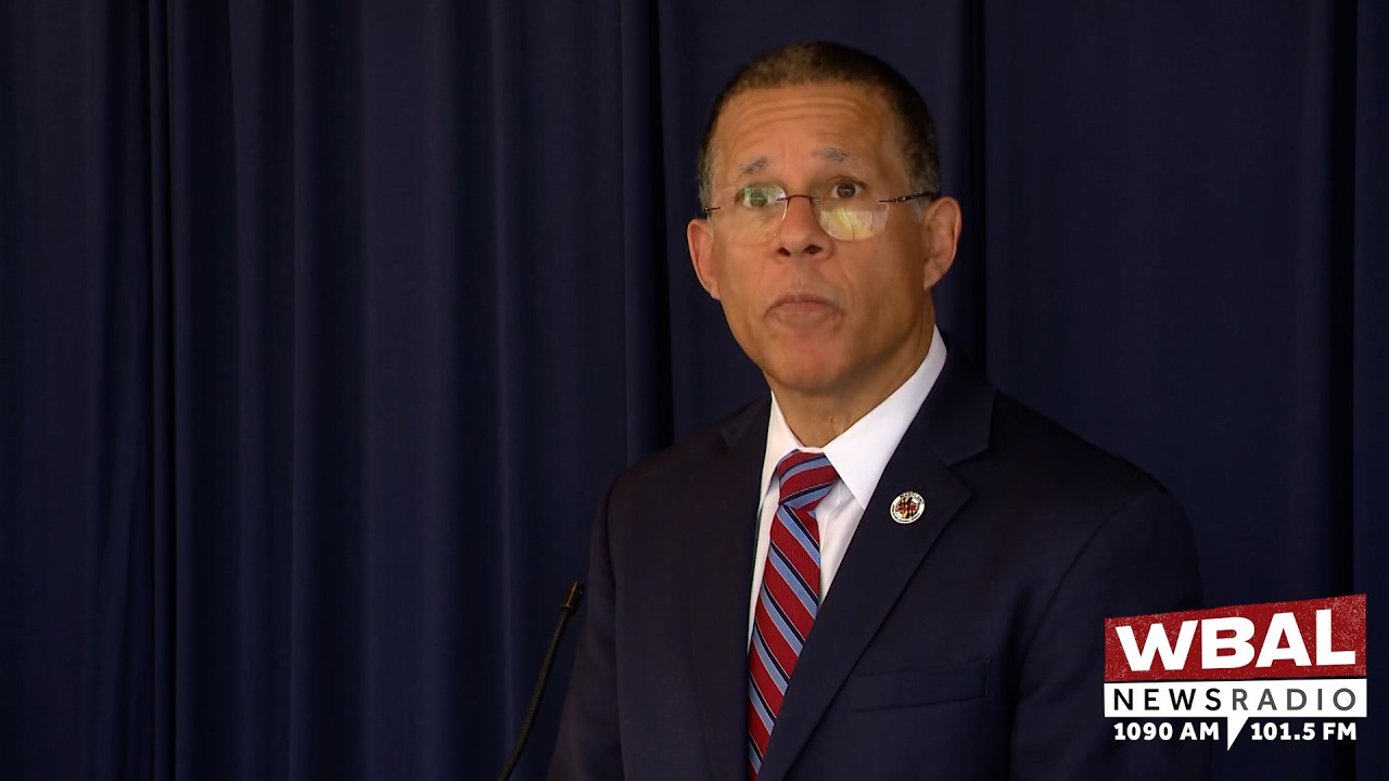 Maryland Attorney General Anthony Brown holds press conference to announce lawsuit against ICE