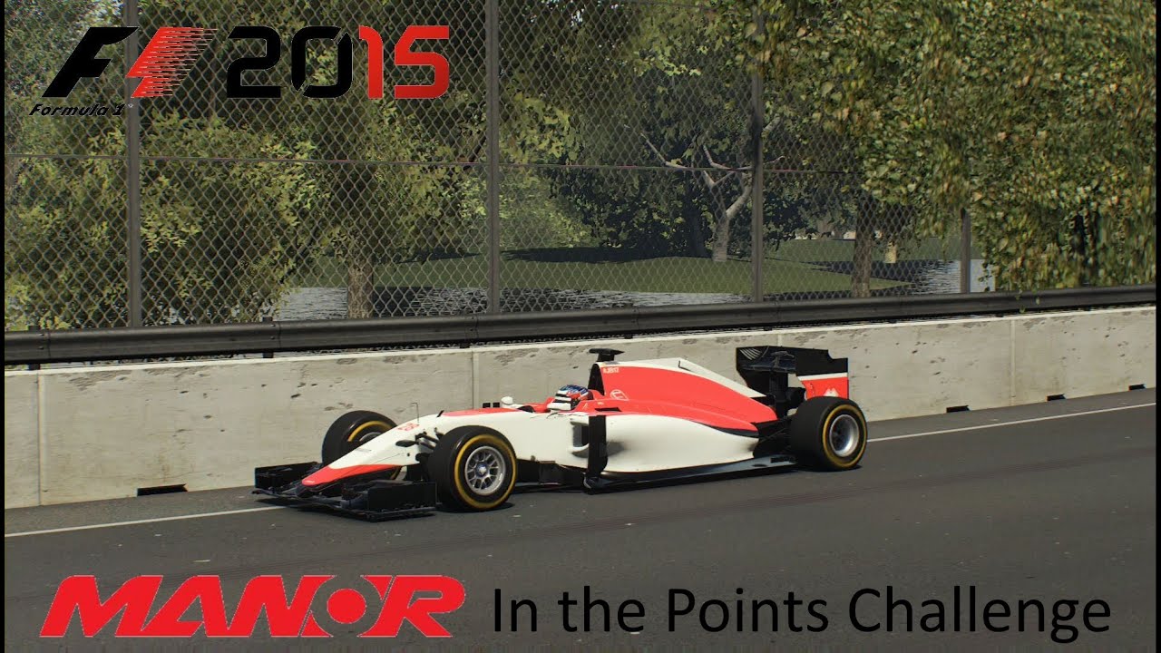 F1 2015 Manor Getting into the Points Challenge