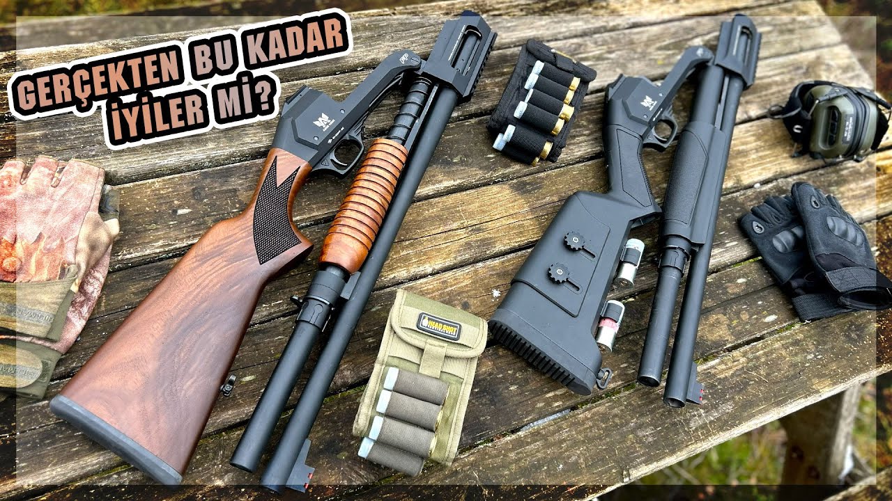 İkiye Katlanan Pompalı Tüfekler AXOR FP-W & FP-A