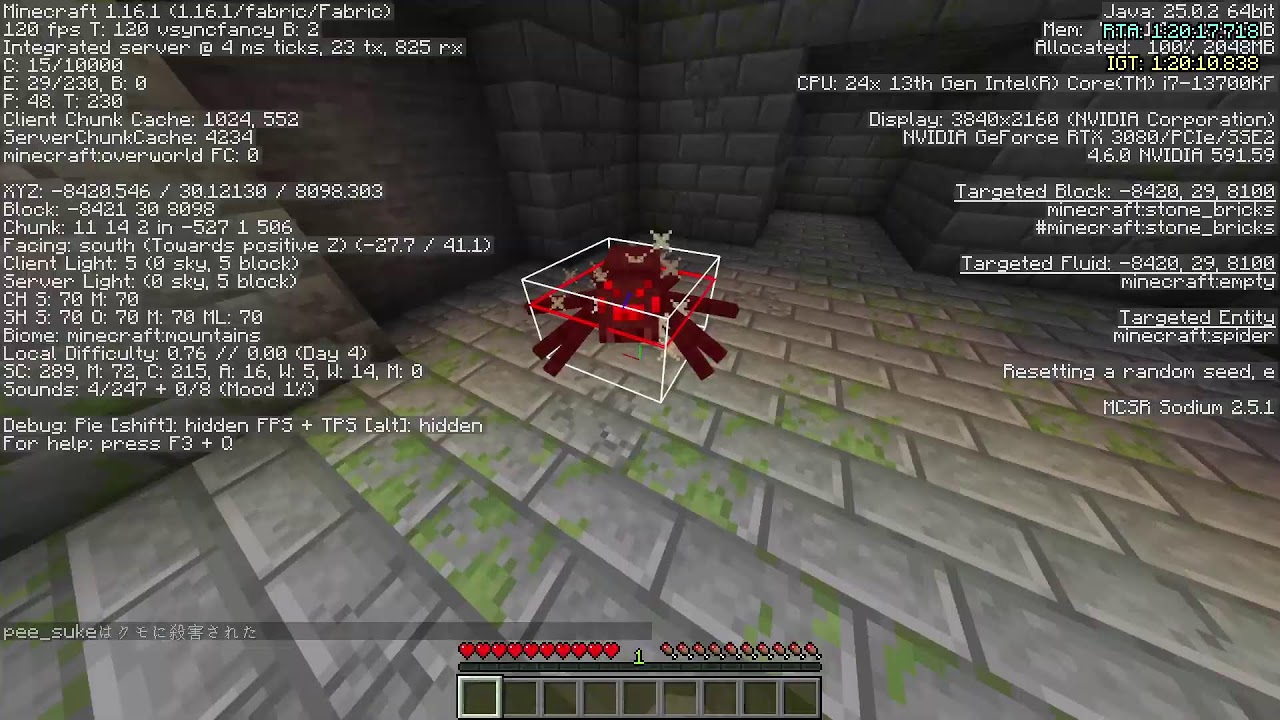 [マイクラ]エンドラRTA練習する！