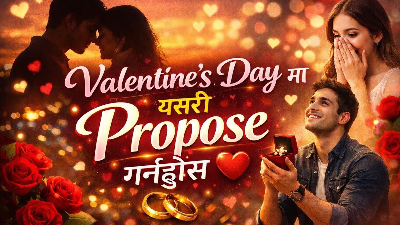 Valentine propose tips nepali |Valentine’s Day मा propose गर्ने सही तरिकाहरु? 