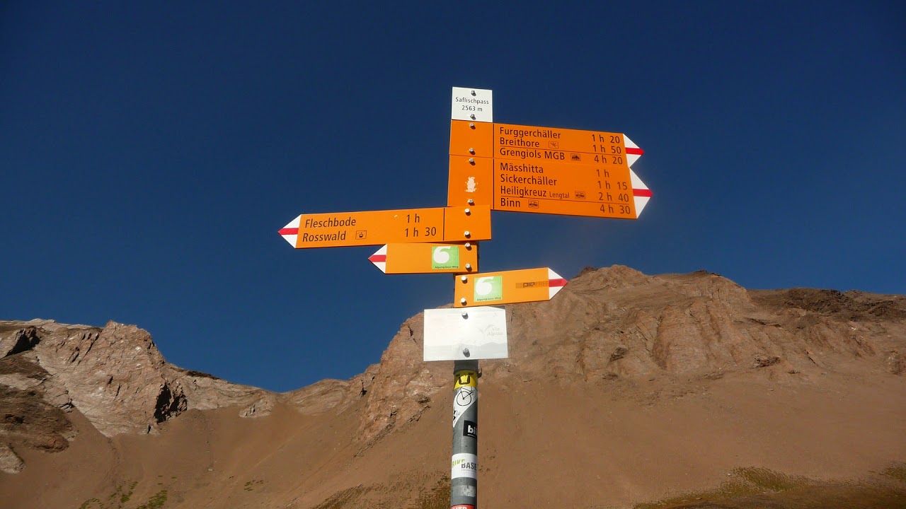 Tour Maximal  Bike Saflischpass VS 2668m