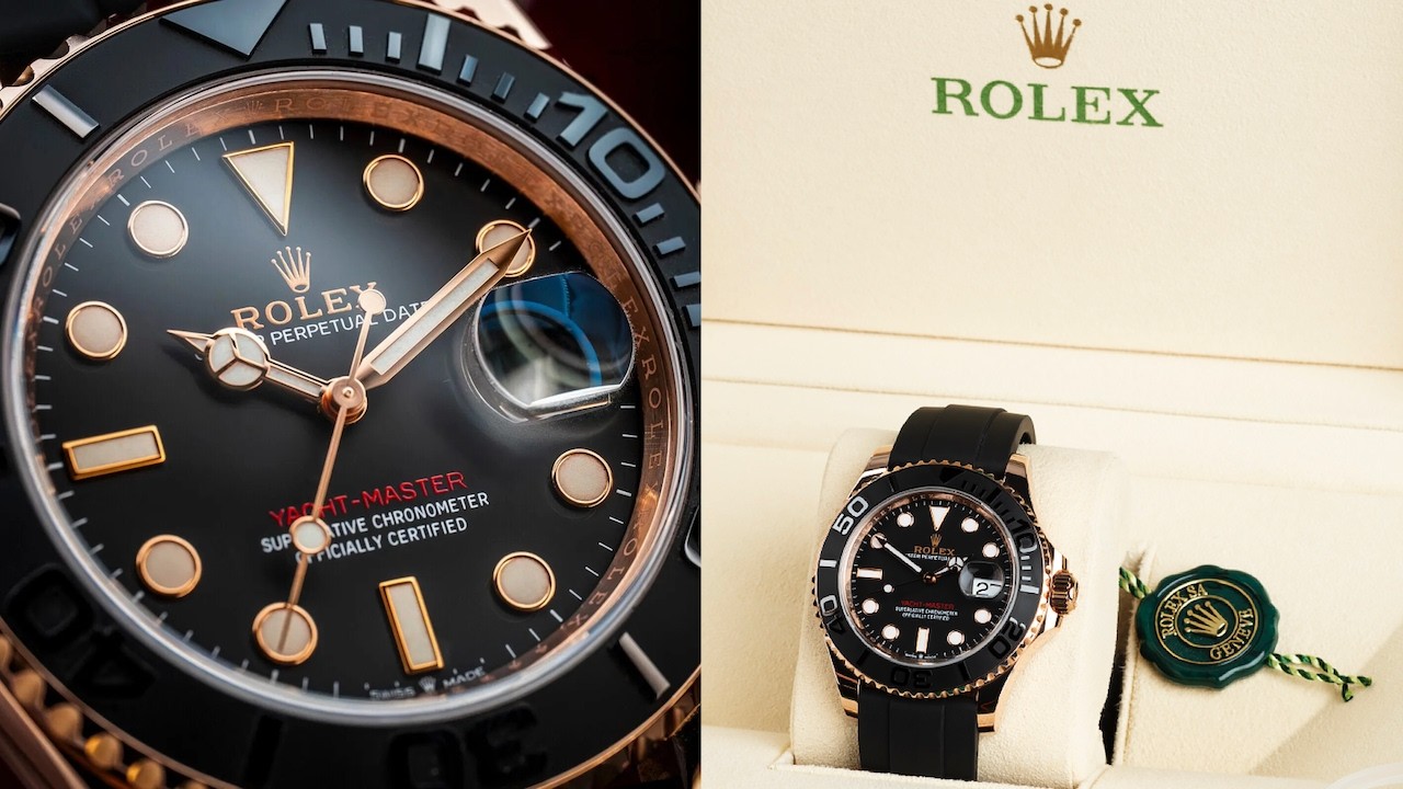 Unboxing & Review of my new Rolex Yacht-Master Oysterflex 126655 Everose Gold - underrated gem