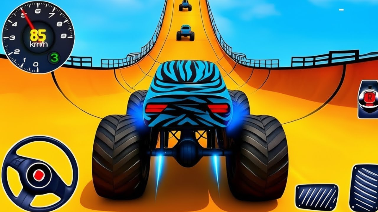 Ultimate Mega Ramp Car Racing 3D | Extreme GT Car Stunts Gameplay (Android 2026)