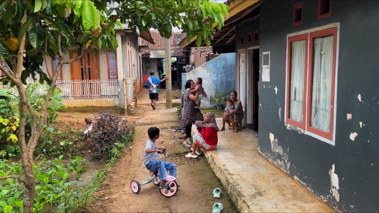 Suasana Pedesaan Kampung Singkup Girijaya Kersamanah Yg Asri Dan Indah Dikaki Gunung Singkup