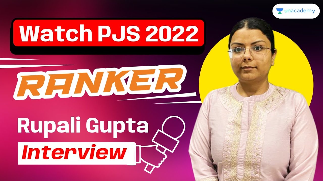 PUNJAB JUDICIAL SERVICES'22 |TOPPER INTERVIEW| RUPALI GUPTA 