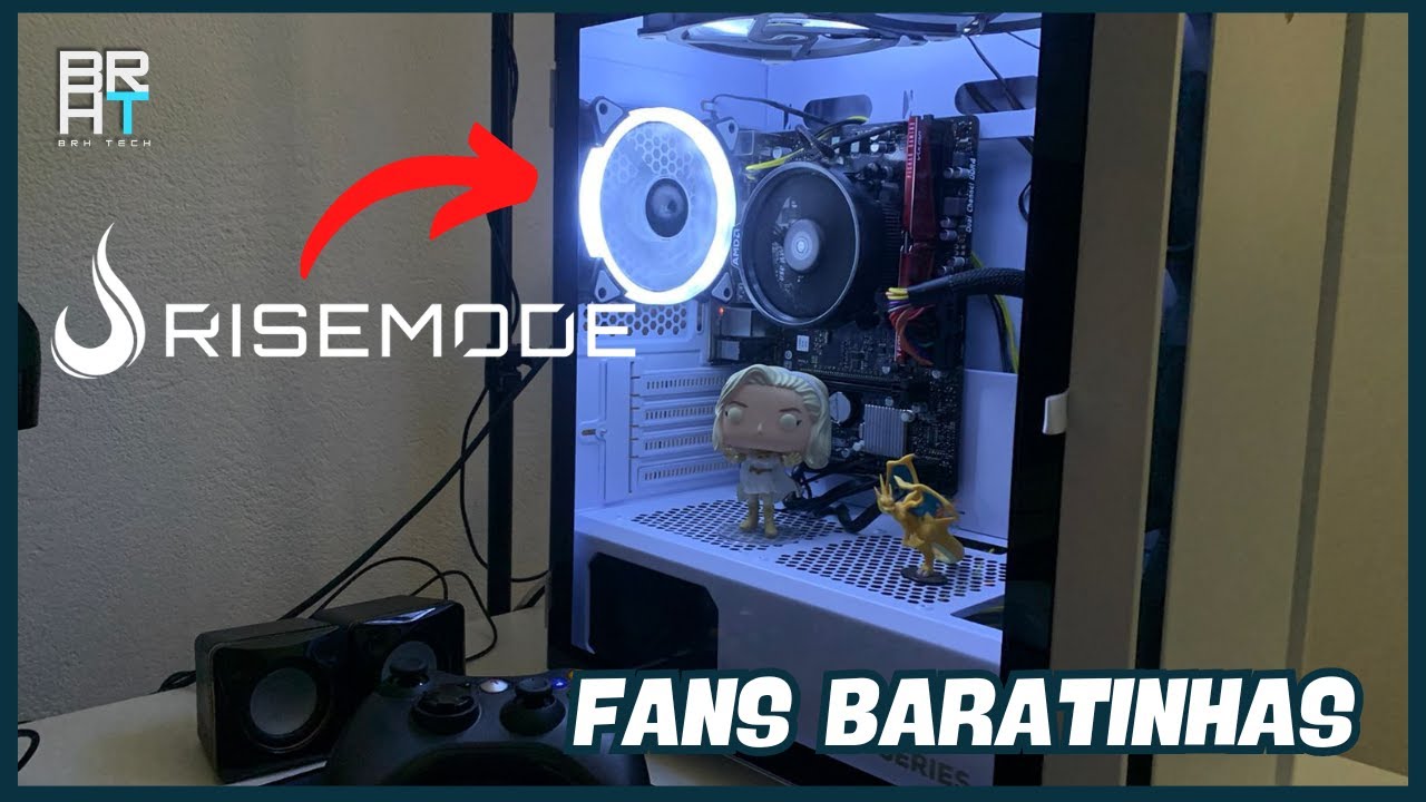 Fan Rise Mode RM-FN-01-BW, melhorando o PC!
