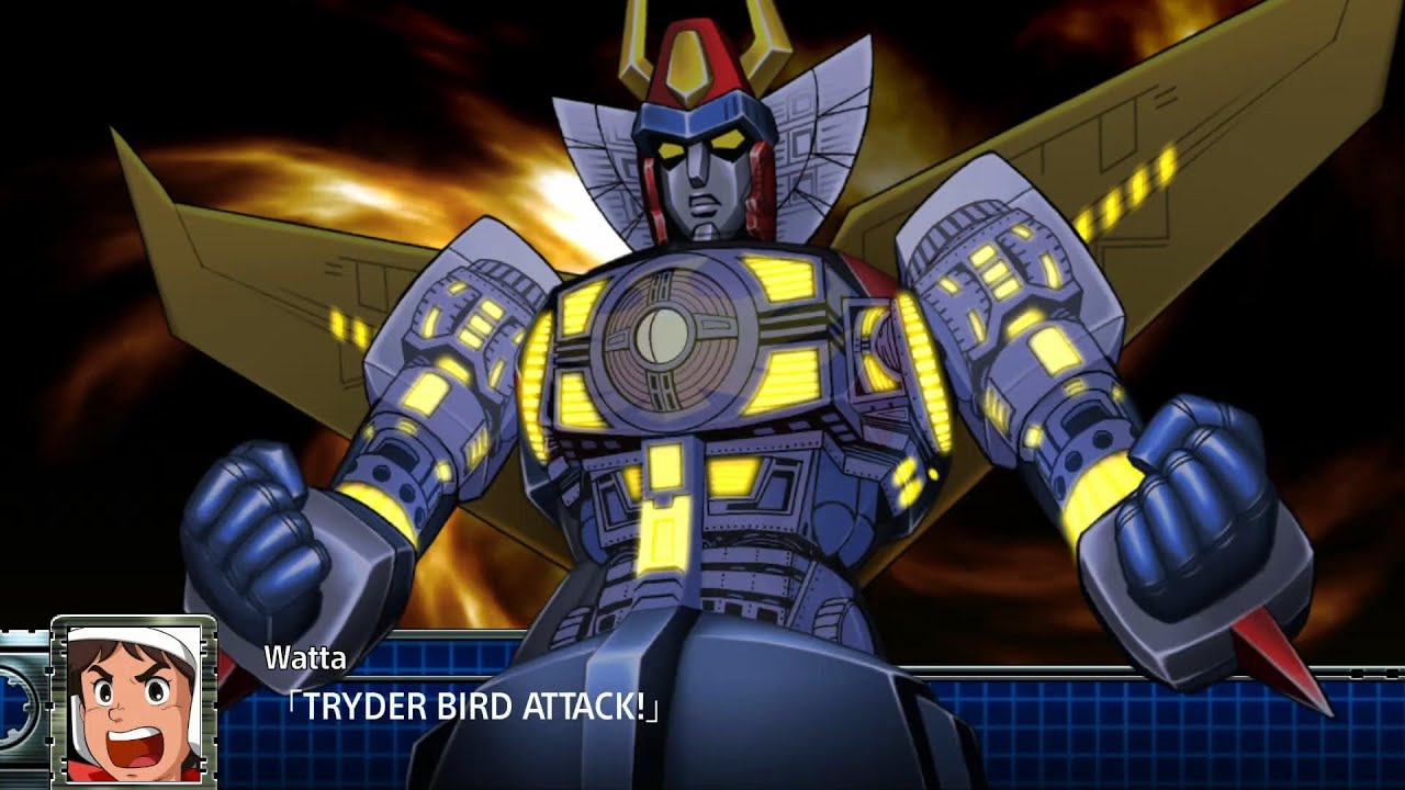 Tryder G7 - Super Robot Wars T - All Attacks [English]