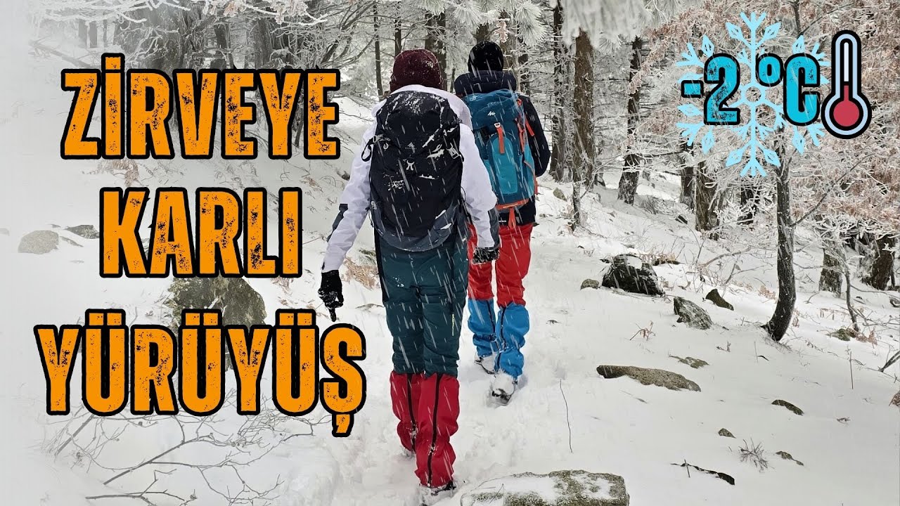Kazdağları Zirvesine Zorlu Tırmanış | 18 Km Karda Yürüdük