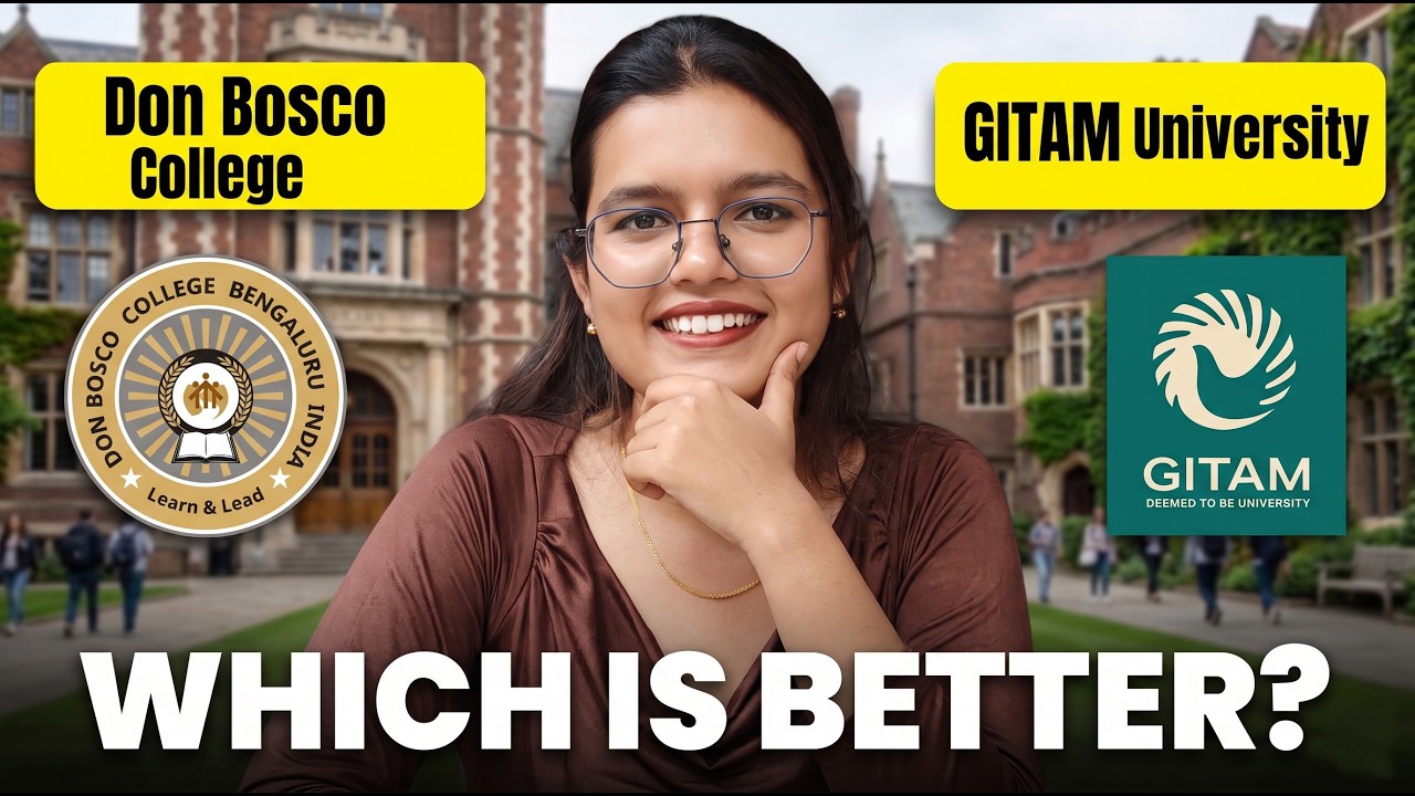 Gitam University против Don Bosco 2026: что лучше? (Трудоустройство, стоимость обучения, кампус)