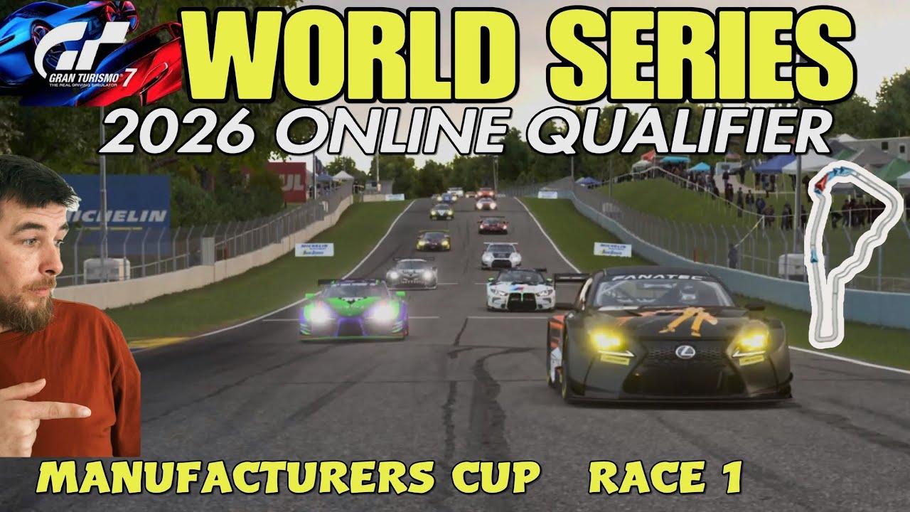 GT7 World Series|Manufacturers Cup|2026 Online Qualifiers|Race 1|Michelin Raceway Road Atlanta