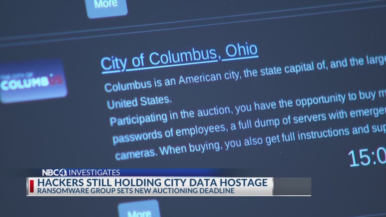 Hours counting down on deadline before ransomware group leaks Columbus data