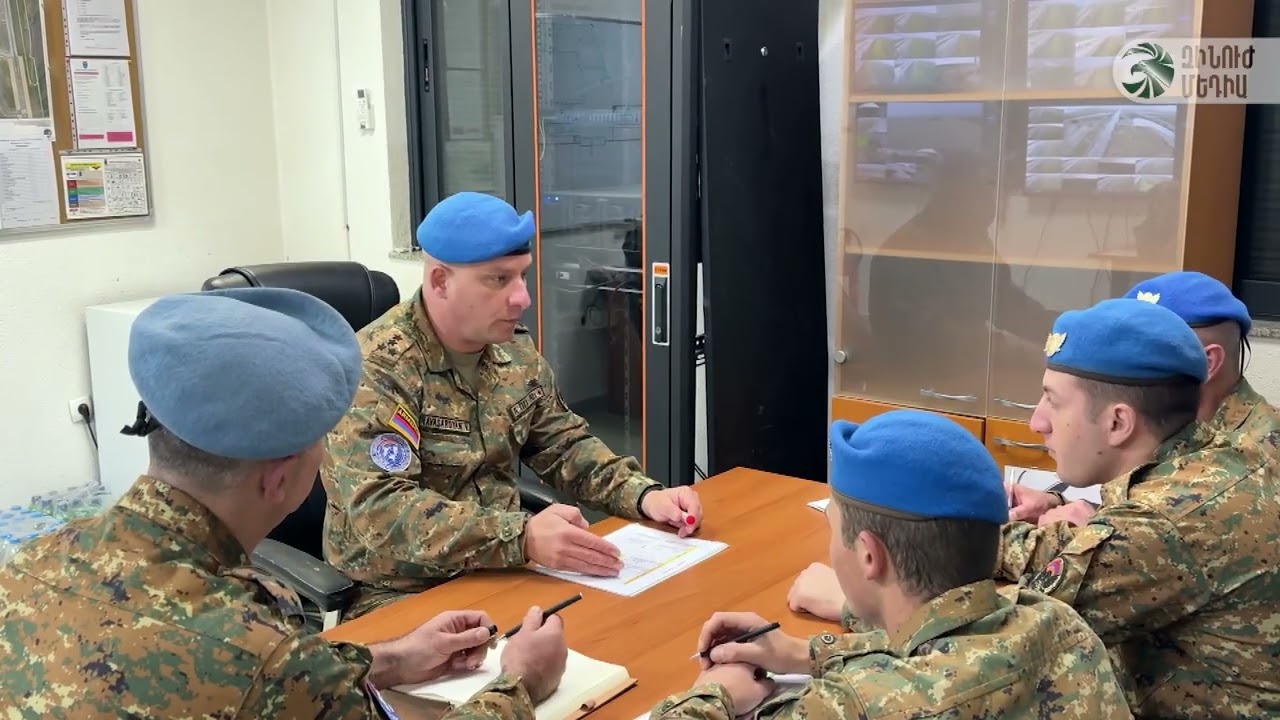 Հանդիպում եթերում. խաղաղապահի ընտանիքը