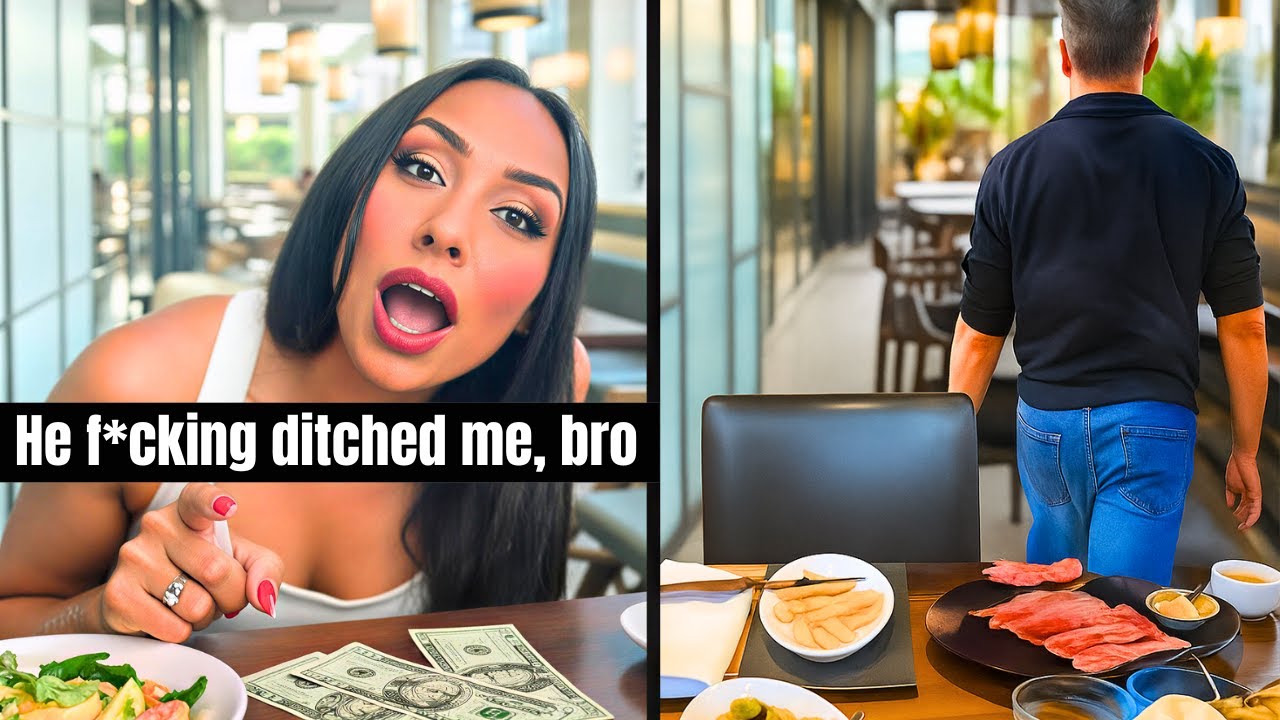 Man Ditches Toxic Gold Digger Mid Date After She Does This