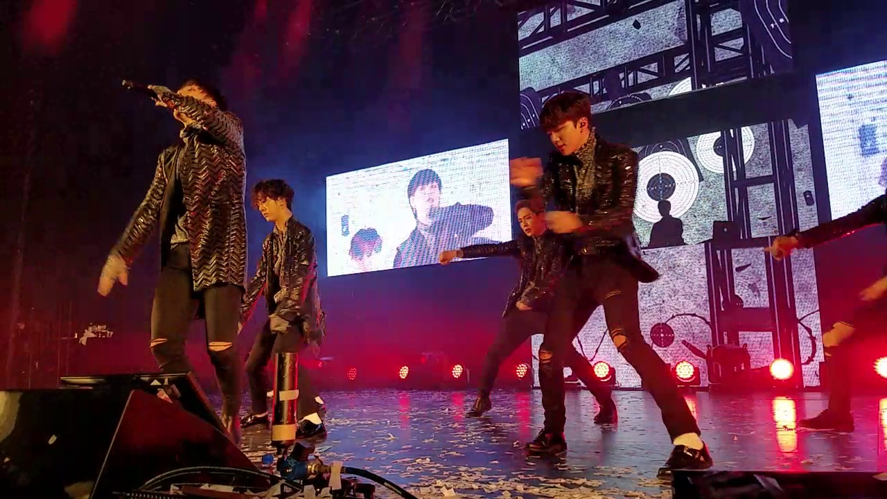 B.A.P. 비에이피 - Skydive Atlanta Party Baby fancam