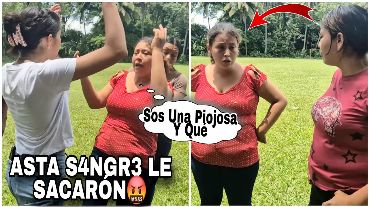 La Flaca y La Canche le Mont4ron R7ata a Darlyn/por andar habalndo de ellas