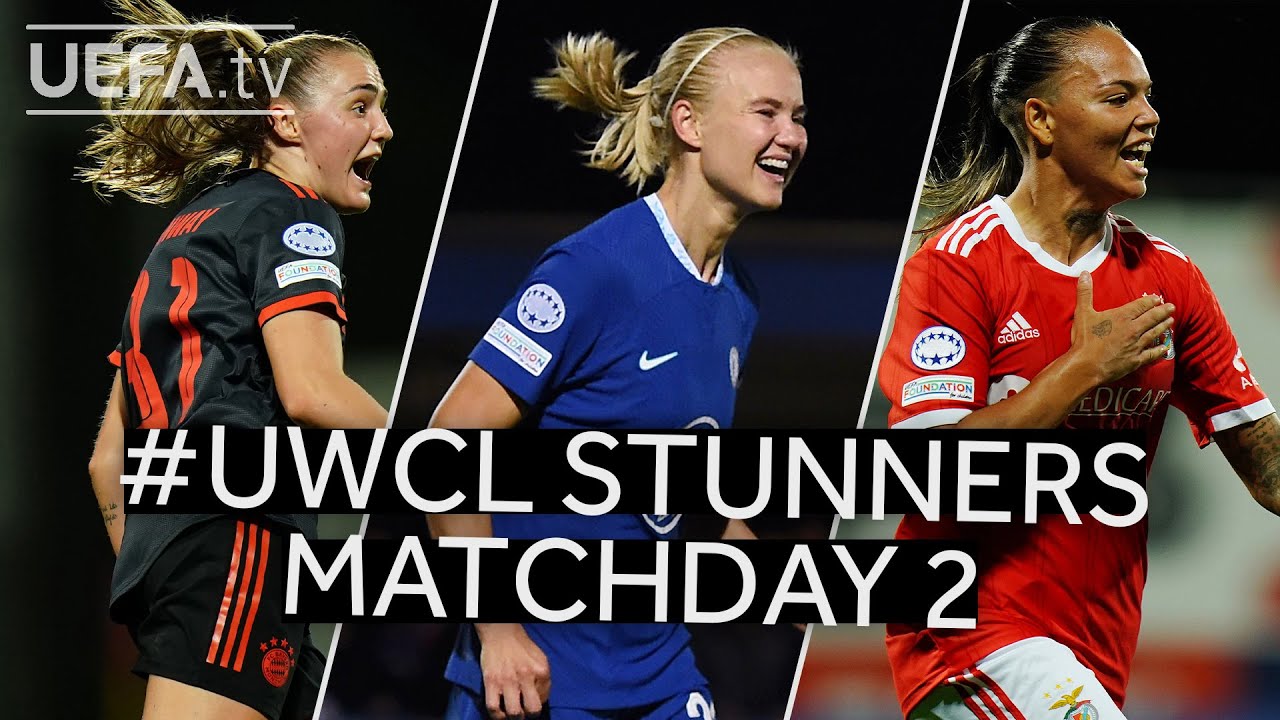 STANWAY, HARDER, RAYSLA | #UWCL Best Goals, Matchday 2