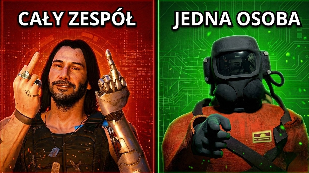 NAJLEPSZE GRY ZROBIONE PRZEZ 1 OSOBĘ