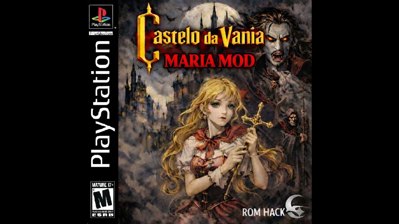 Castlevania Symphony Of The Night - Maria Mod Rom Hack #3
