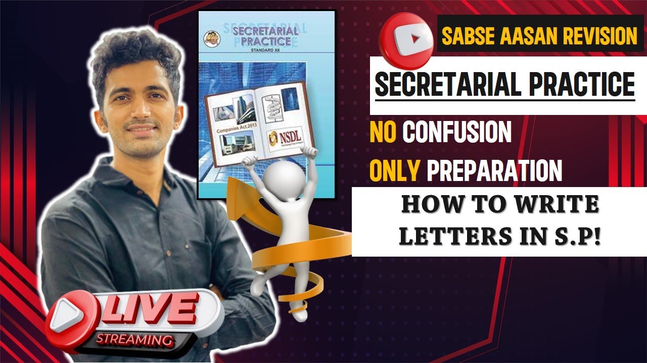 All Letters Of S.P 🎯👍| Class 12th S.P| MOST IMP LETTERS