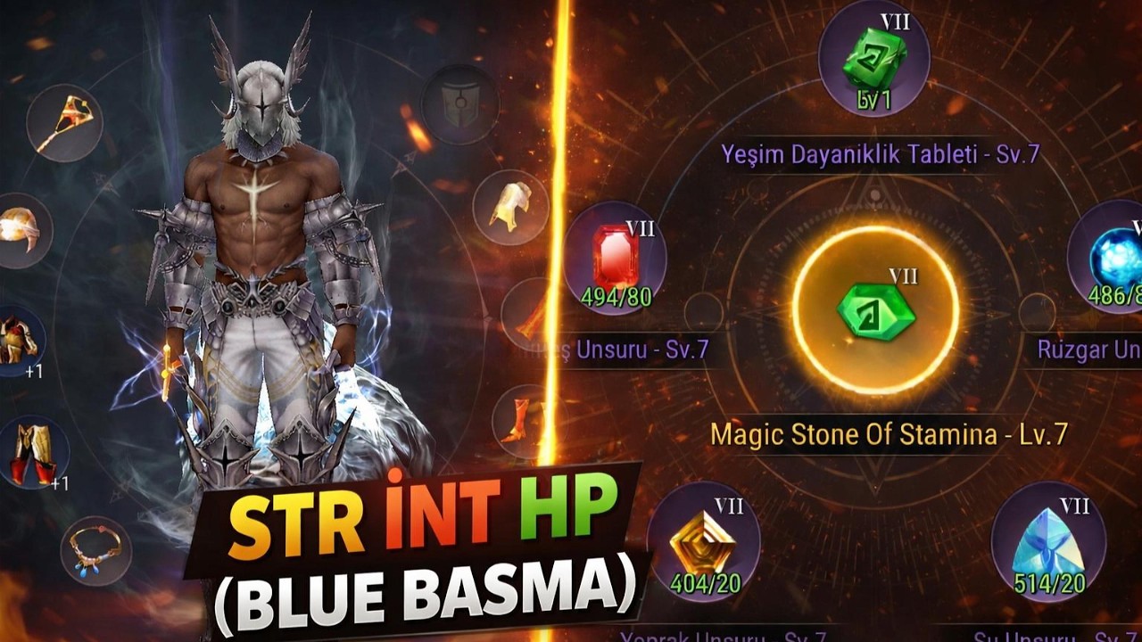 Silkroad Origin Mobile Türkiye #6 | İtemlere Blue Basma (Str,İnt,Hp)