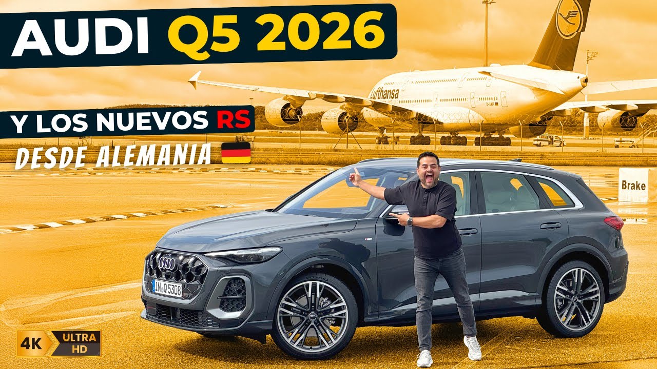 Audi Q5 2026 y Audi Driving Experience en Alemania!