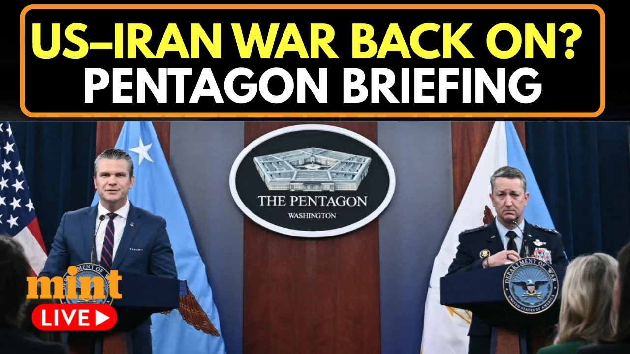 Pete Hegseth Live | Pentagon Holds Emergency Briefing Amid Fresh Attacks in Gulf | Hormuz | Trump