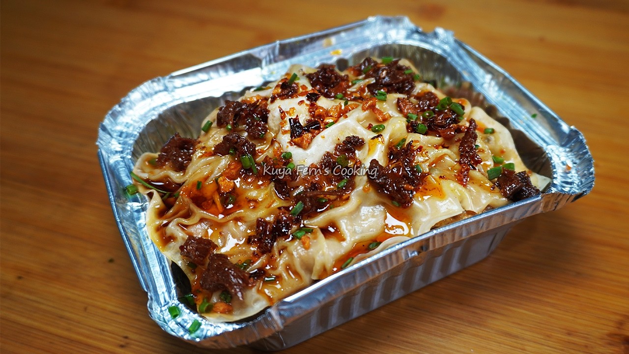 I Tried Making the Easiest Pork & Shrimp Dumpling Lasagna… and Now I Get the Hype!!!