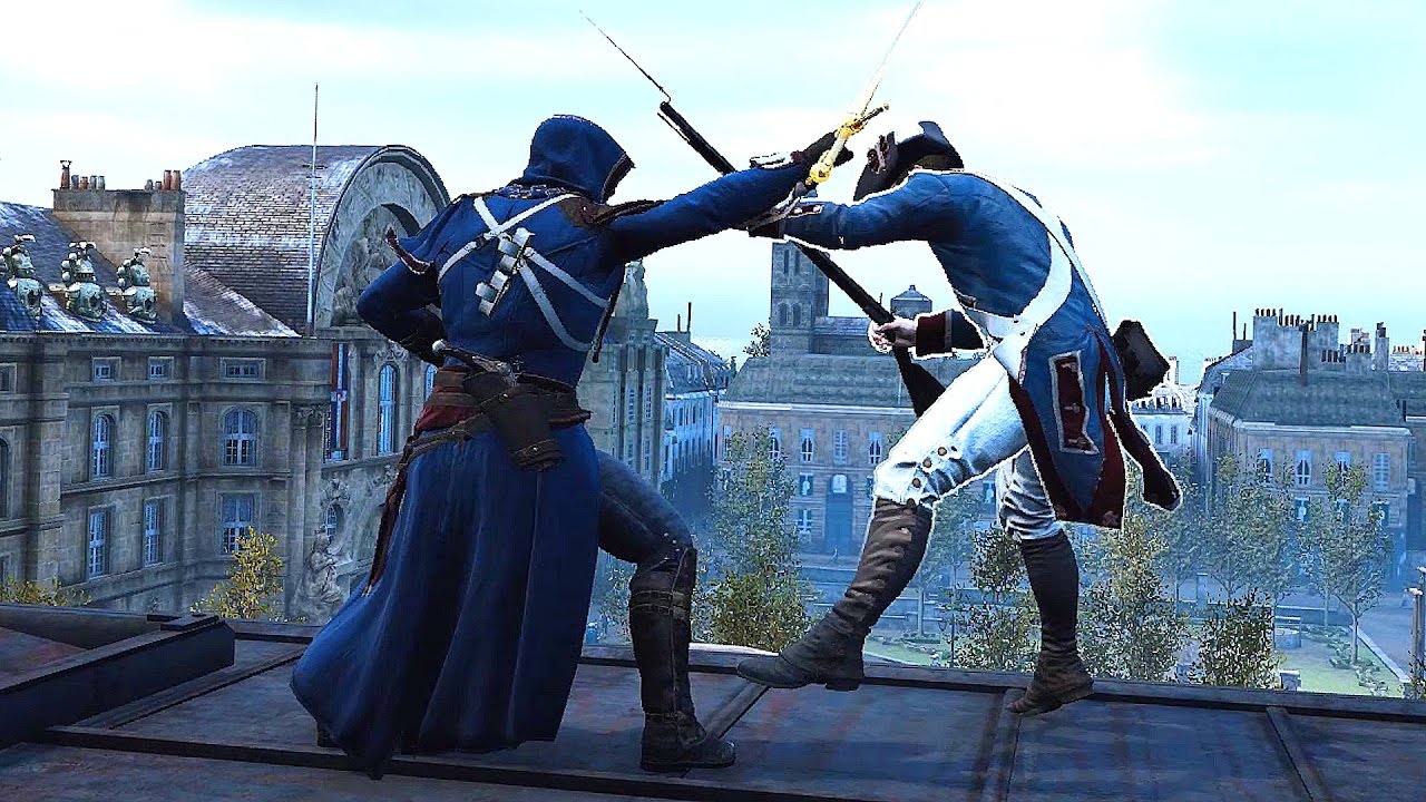 Assassin's Creed Unity Master Assassin Arno Sword of Eden Rampage