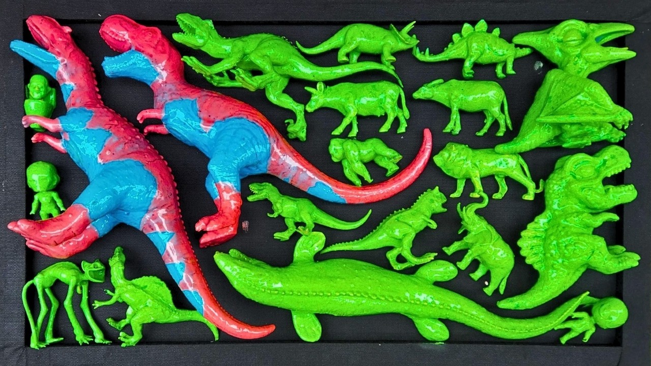 Dinosaurus Jurassic World Dominion: T-rex/Brachiosaurus/Skibidi/Spider-Man/KingKong/Tung Tung Sahur