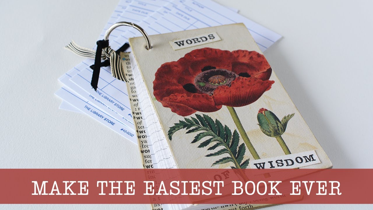 Easiest Handmade Book Ever