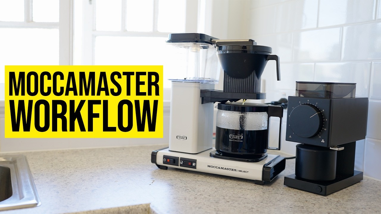 Приготовление кофе Moccamaster Select партиями: реальный утренний рабочий процесс.