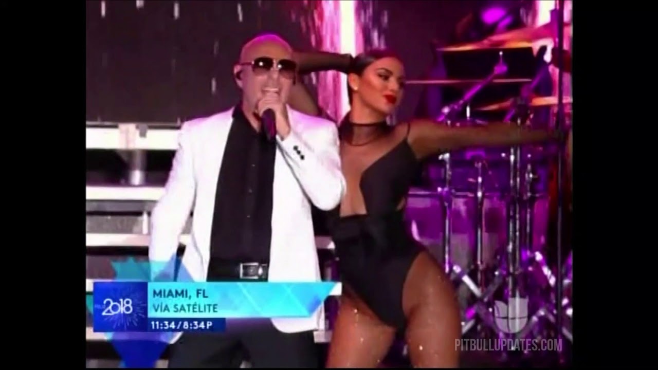 Pitbull New Year's Eve 2018 Performance (FELIZ 2018)