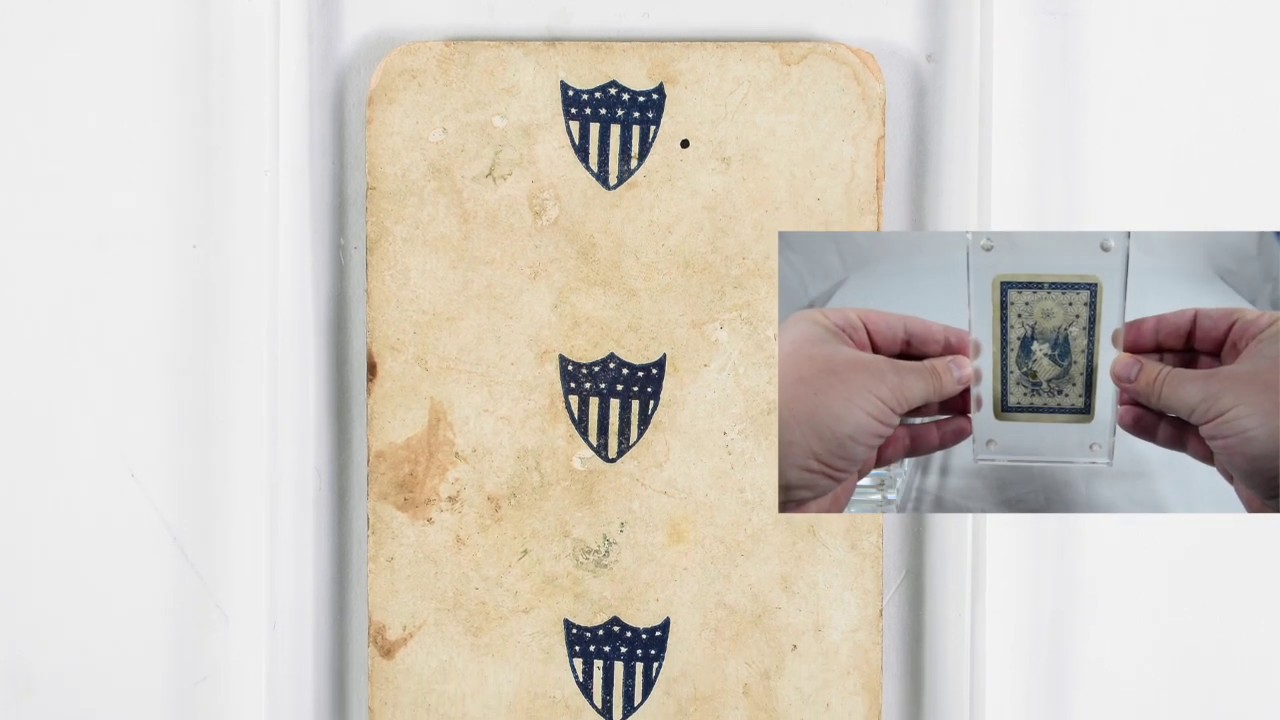 *1862 Union issued CIVIL WAR playing cards*