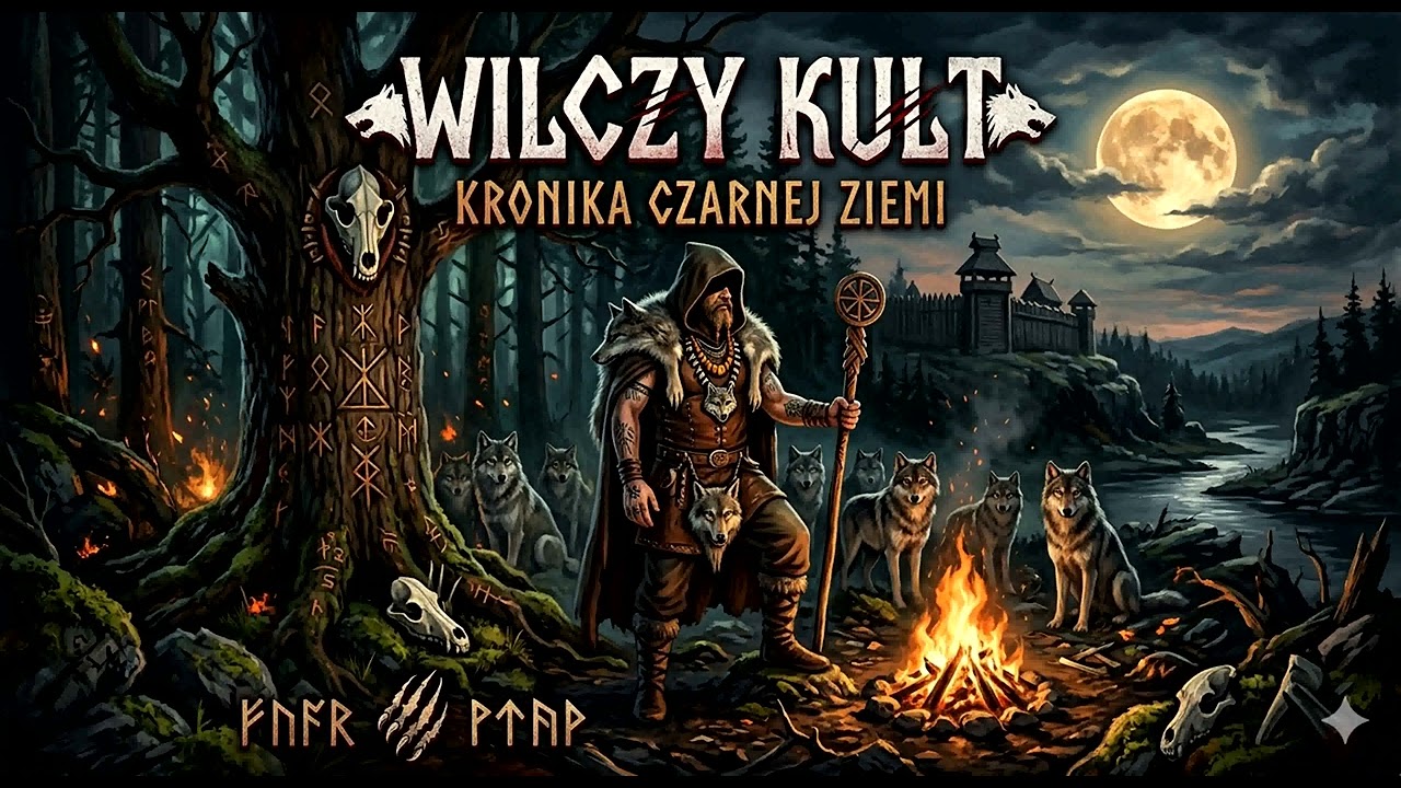Wilczy Kult – Kronika Czarnej Ziemi | Free Man | Muzyka AI | Rap Slavic Folk | #2026 