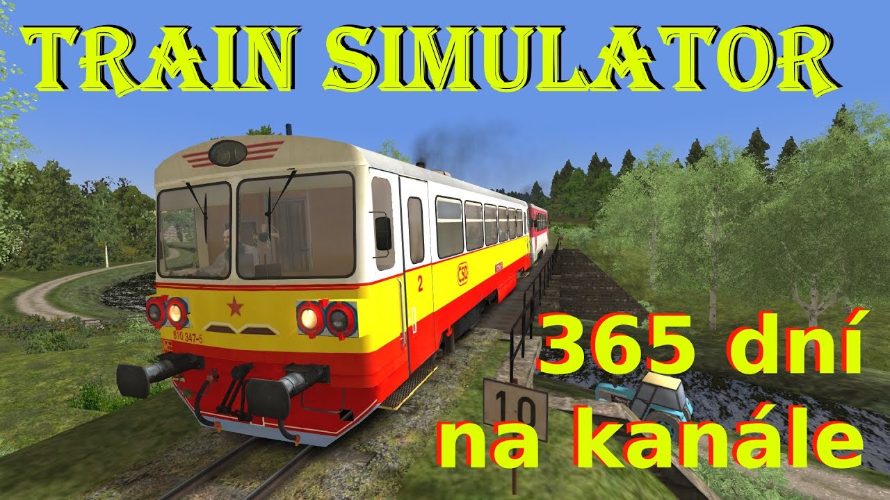 Train Simulator - speciál 365 dní na kanále - úzchorozchodka